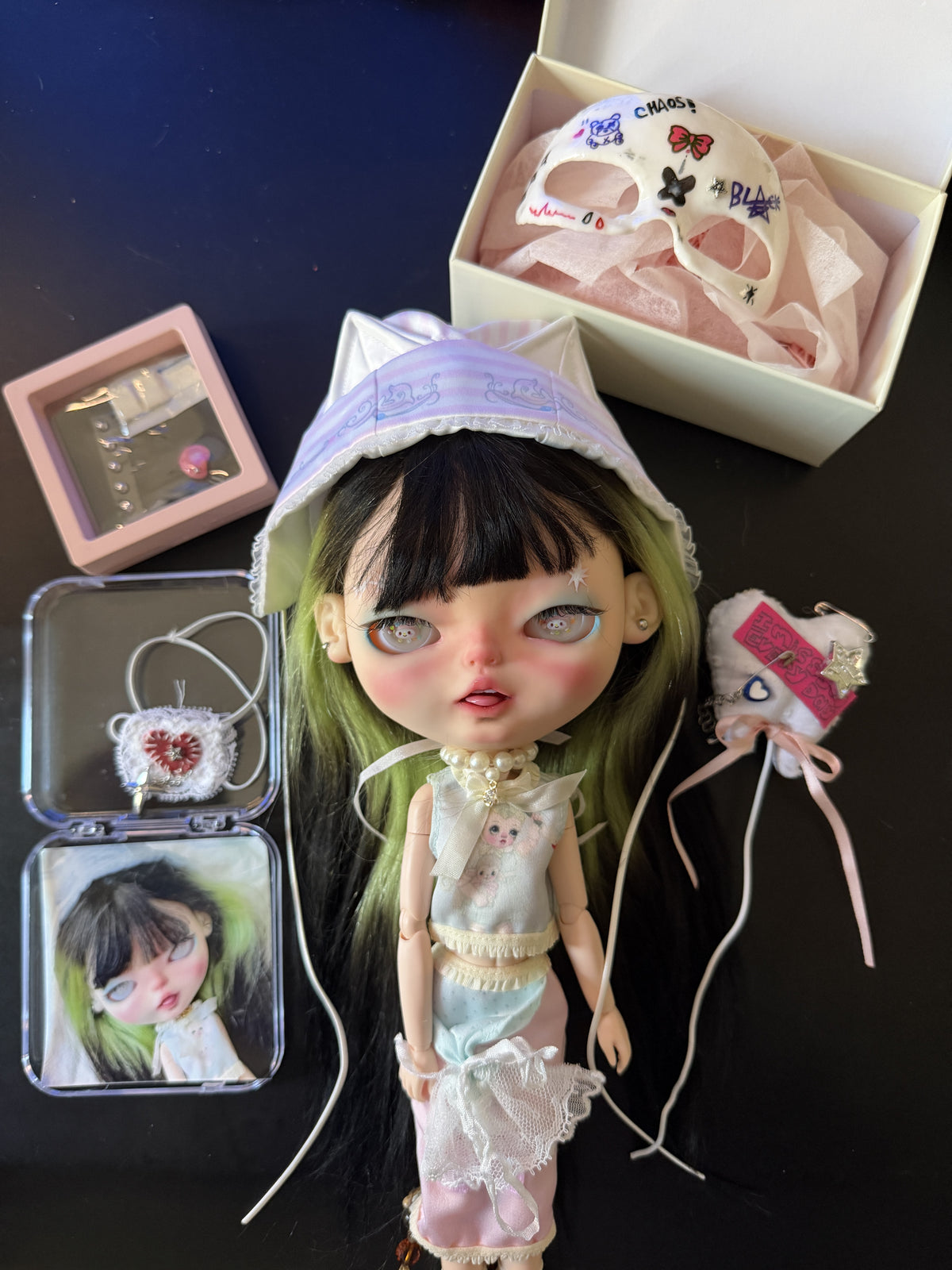 Mika | OOAK Y2K Art Doll — Artist Collection